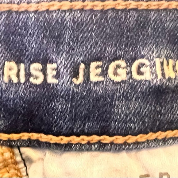 American Eagle Next Level Stretch Hi Rise Jeggings Size 000 Women Junior Skinny - Picture 9 of 10
